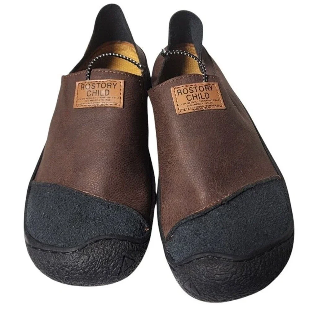 Rostory Child Slip On Vegan Leather Shoes EU 43 NEW